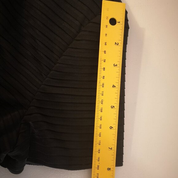 2 / $30.00 - Patra Ladies Size 12 Fully Lined Black Short Sleeve Open Blazer - Picture 6 of 7